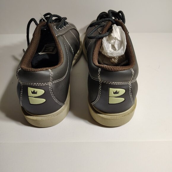 Brunswick Men's Striker Bowling Shoes Charcoal Gray Cushioned Size 8 - Picture 9 of 13